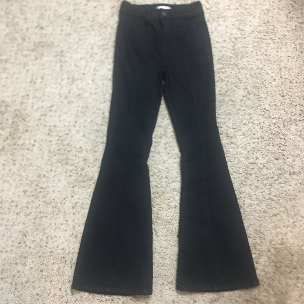 Juniors High Rise Flare Jeans